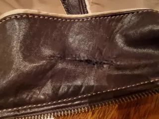 Chaqueta de Piel Lloyd's Marrón