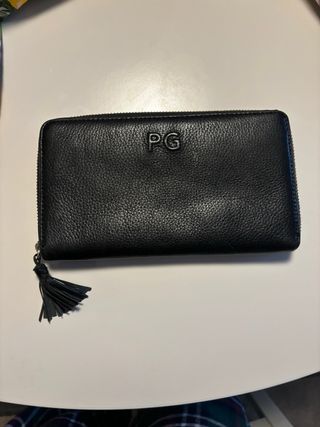 Cartera Piel Purificación García Negra