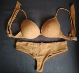 Bikini Women'Secret Ocre Talla 95B/M