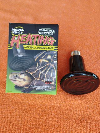 Pack reptiles Lampara foco + bombilla a elegir