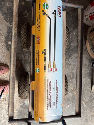 Pistola sulfato Novi Pulverizador Spray Gun(larga)