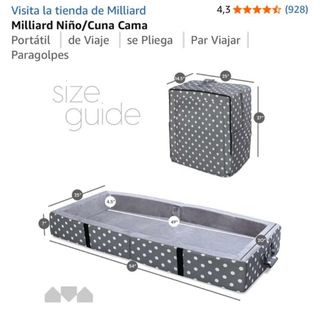 Milliard Niño/Cuna de Viaje Portátil Paragolpes