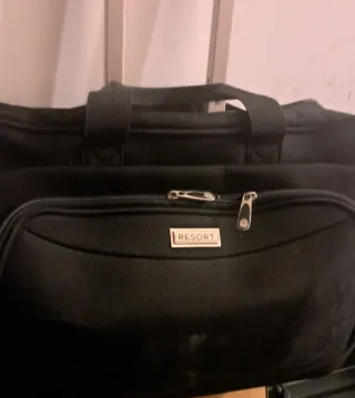 Maletín negro Resort 40×18×30