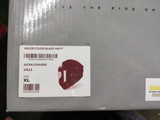 Airoh Valor Casco, Unisex, Color Black Matt, XL