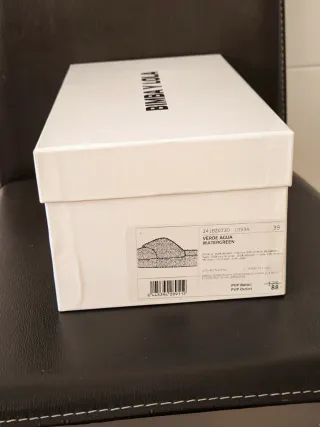 Pantuflas peludas de Bimba y Lola verdes