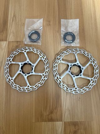 Sillín S-Works Power Evo Mirror + 2 discos Galfer