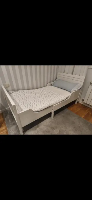 Cama extensible infantil Ikea de 127cm a 197cm L