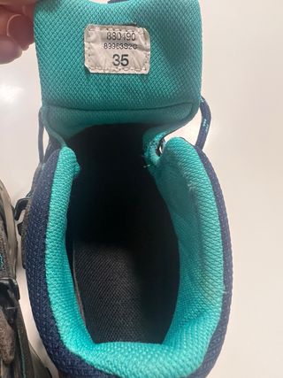 Botas montaña niño Quechua 35 waterproof