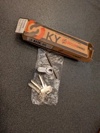 Cilindro di sicurezza KY Securemme (2 pezzi)