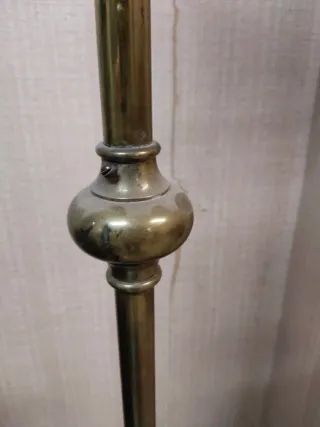 Lámpara de techo bronce,antigua