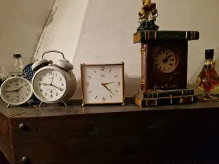 4 Orologi Vintage da Tavolo