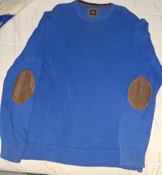 Jersey Pedro del Hierro Azul Hombre