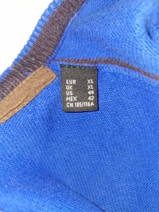 Jersey Pedro del Hierro Azul Hombre