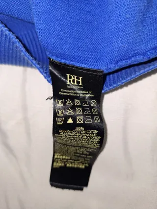 Jersey Pedro del Hierro Azul Hombre