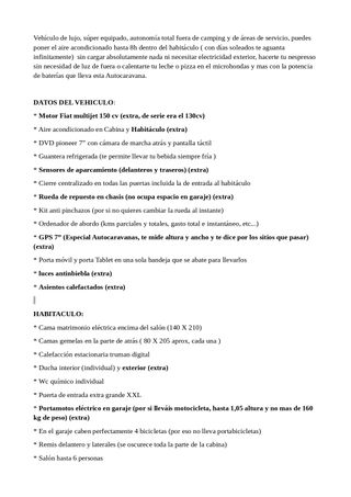 Autocaravana Burstner "Harmony line"