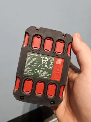 Batteria Parkside 4Ah X20V Team