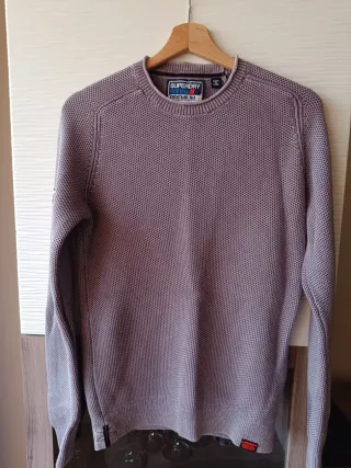 Jersey Superdry Morado Talla M