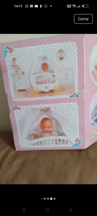 Cuna Lujo Barriguitas con Luz