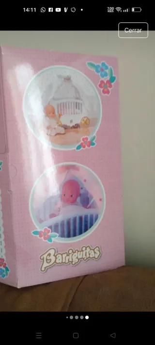 Cuna Lujo Barriguitas con Luz