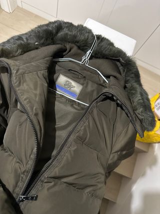 Abrigo Pedro del Hierro plumífero marrón M