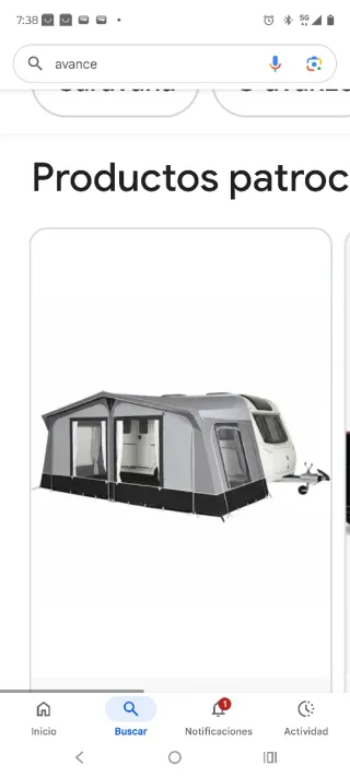 Avance para caravana