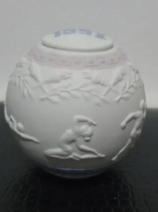 Bola Navidad Lladro 1992 Porcelana