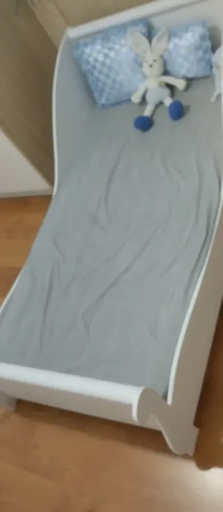 Cama Montessori 160cm Blanca