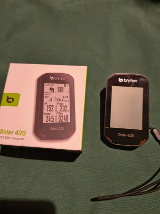 Bryton Rider 420 GPS Ciclocomputador