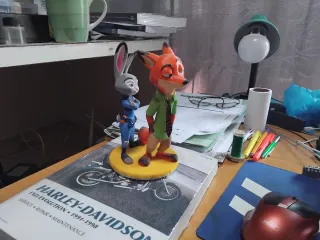 Figuras Zootrópolis Judy Hopps y Nick Wilde