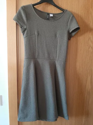 Vestido verde Talla XS