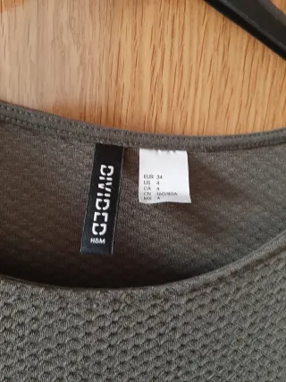 Vestido verde Talla XS