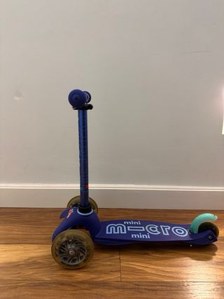 Patinete infantil Micro 3 ruedas azul