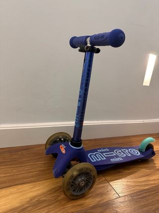 Patinete infantil Micro 3 ruedas azul