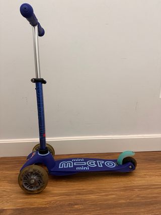 Patinete infantil Micro 3 ruedas azul