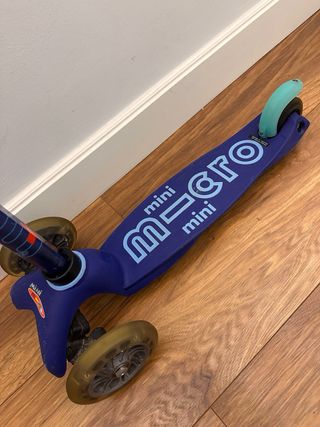 Patinete infantil Micro 3 ruedas azul