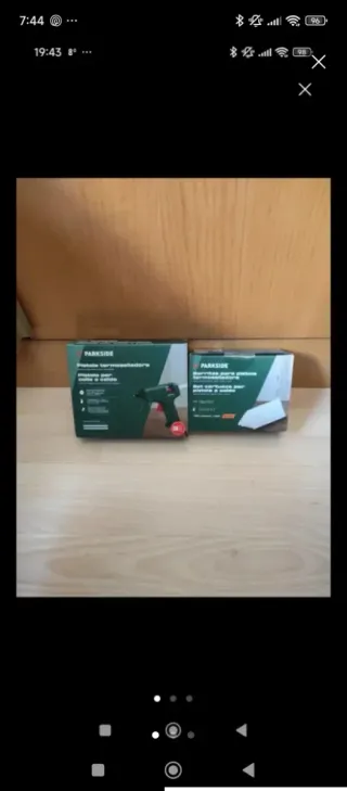 Pistola termoselladora + 100 barritas