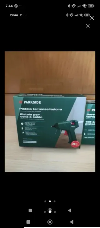 Pistola termoselladora + 100 barritas