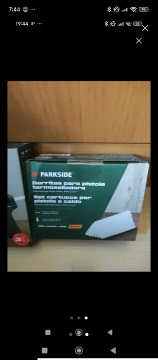 Pistola termoselladora + 100 barritas