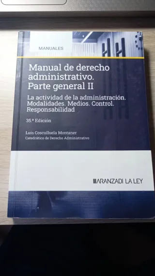 Manual de derecho administrativo II