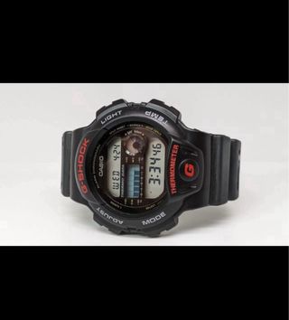 Reloj Casio G-Shock DW-6100 Negro/Rojo