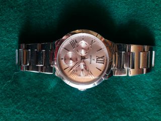 Reloj Festina esfera rosa y dorada