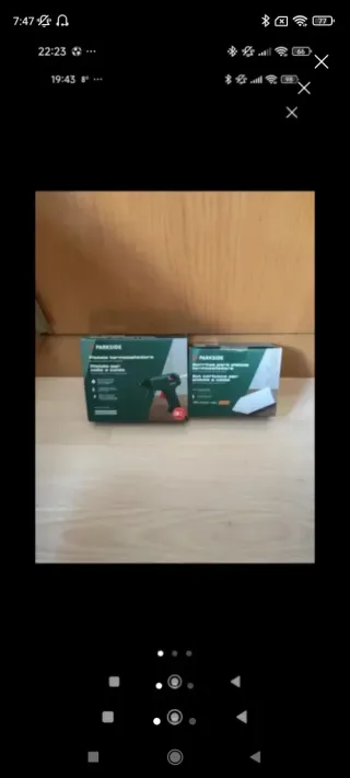 Pistola termoselladora + 100 barritas