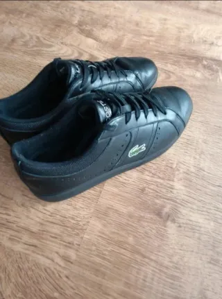 Zapatillas Lacoste hombre negras