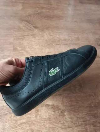 Zapatillas Lacoste hombre negras