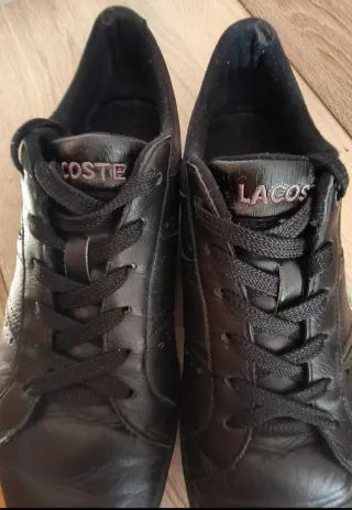 Zapatillas Lacoste hombre negras