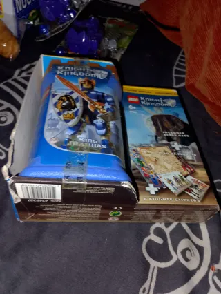 Lego Knights Kingdom King Mathias Sigillato