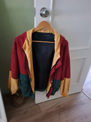 Chaqueta color block