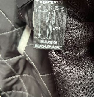 Chaqueta triumph de moto Talla S