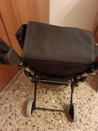 Carro de la compra negro