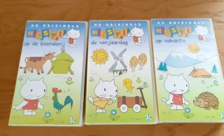 Lote 3 Cintas VHS Musti Holandés